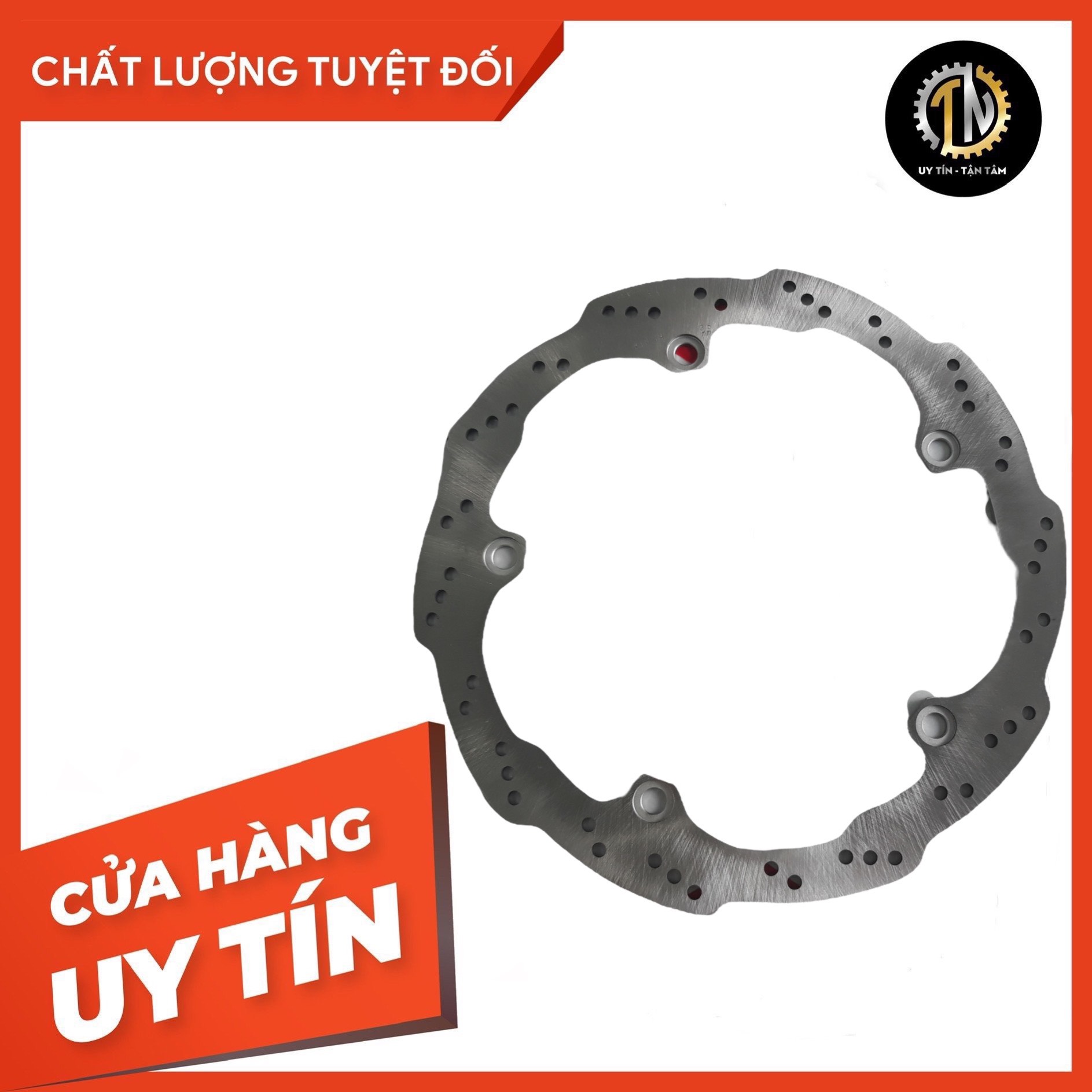 Đĩa thắng trước Satria Raider chính hãng Suzuki