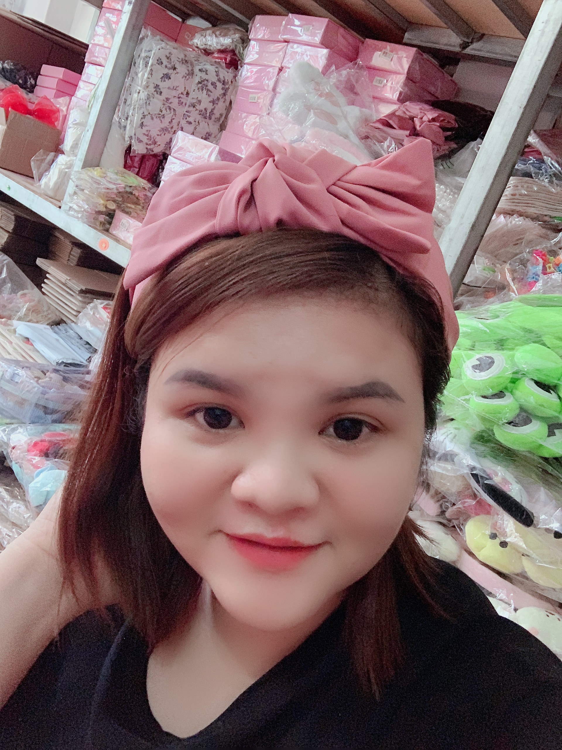 Băng Đô Cài Tóc Nơ  To Siêu Xinh