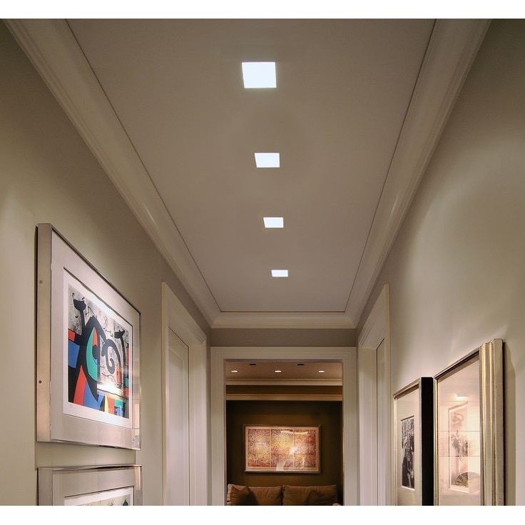 ĐÈN LED NỔI ỐP TRẦN TRÒN, VUÔNG 18W