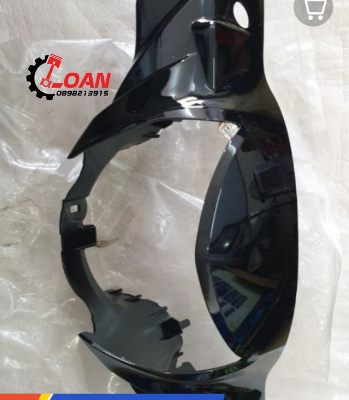 Ốp đầu đèn xe Suzuki Revo màu xanh, màu đen