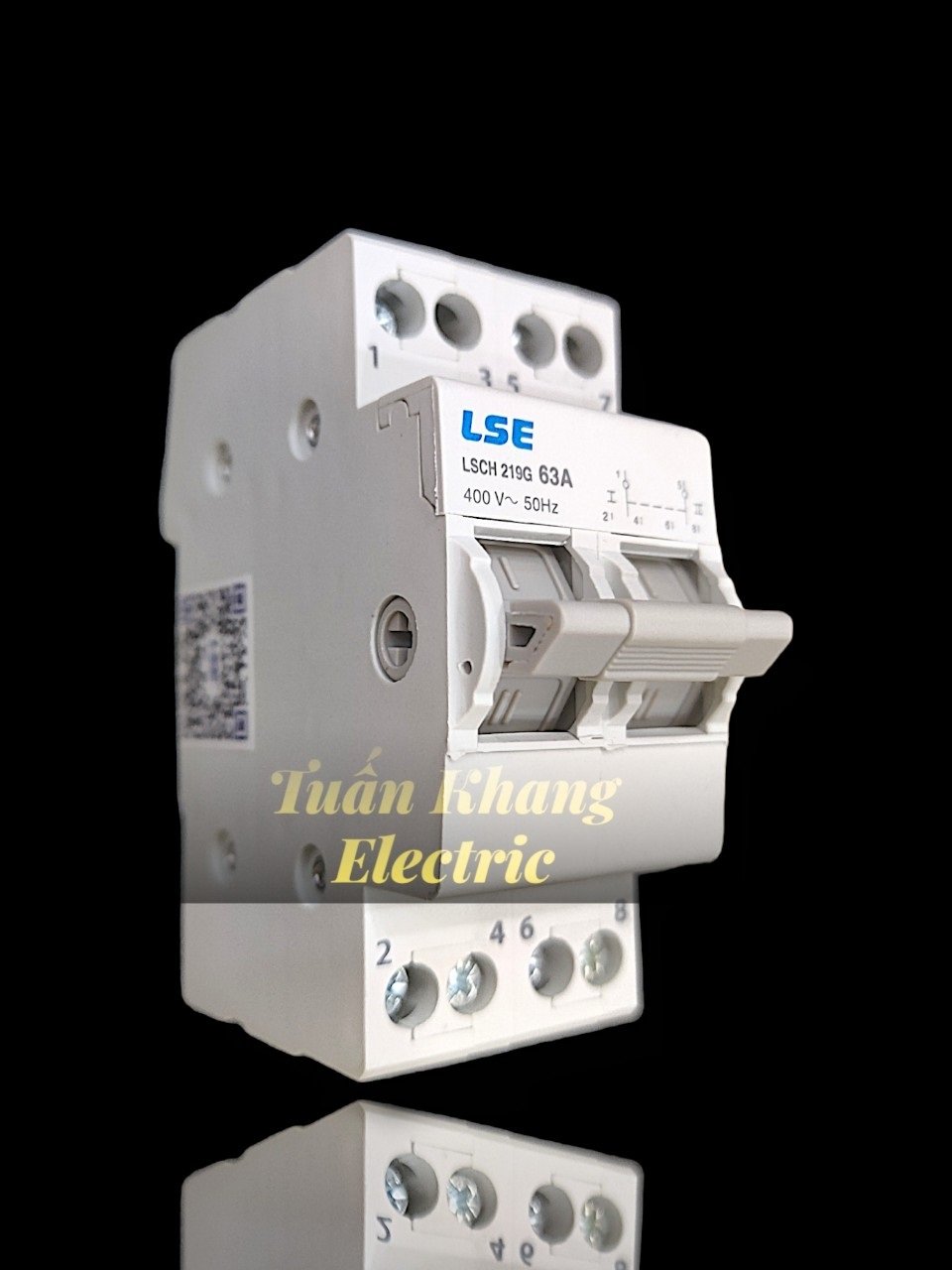 CB đảo chiều 2 pha (Aptomat đảo chiều 2 tép) LSE 20A - 63A