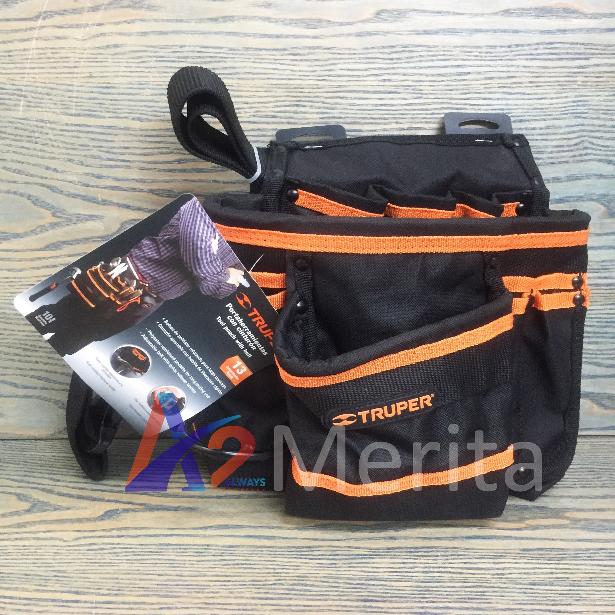 Túi đeo đồ nghề vải Polyester 29x29cm Truper 15313 (PONY-13)