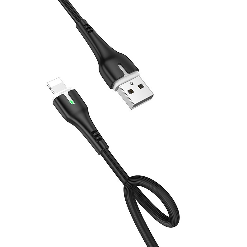 Cáp sạc HOCO X45  2.4A có đèn LED chân Lightning / Micro / TypeC