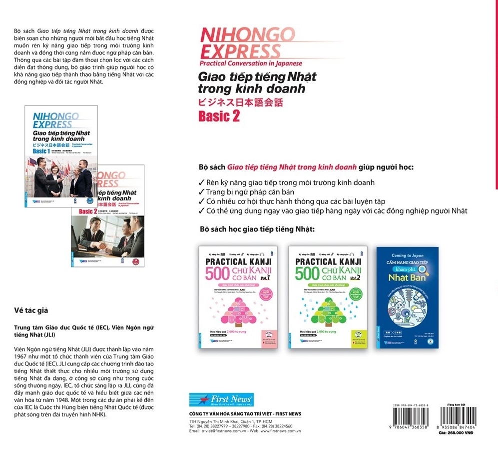 Fahasa - Giao Tiếp Tiếng Nhật Trong Kinh Doanh - Basic 2