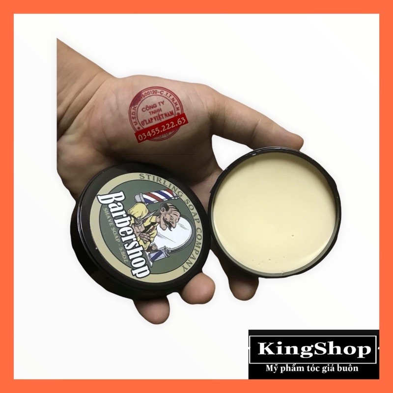 Sáp Vuốt Tóc Barber Shop looại 1 Thơm Giữ Nếp Tốt