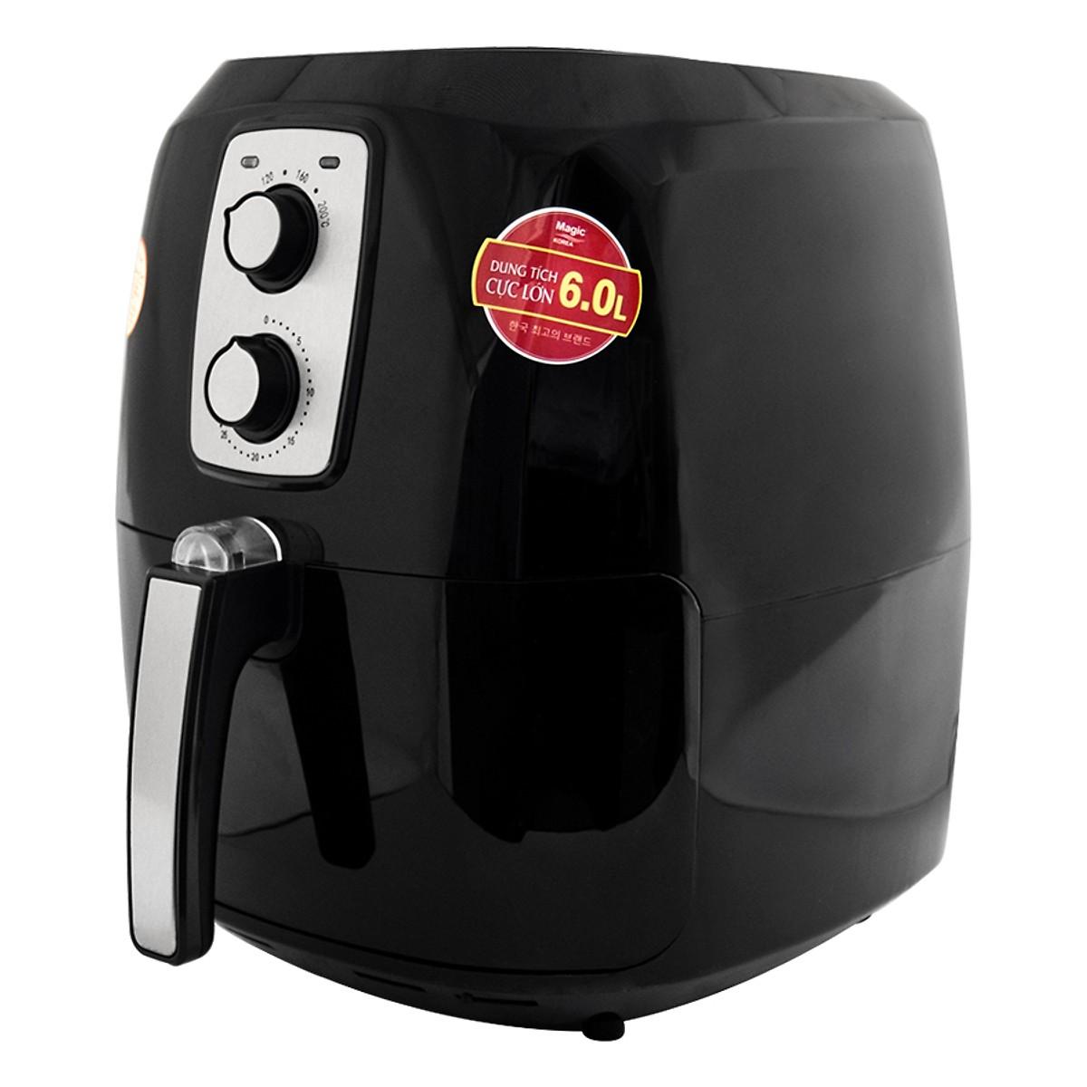 Nồi Chiên Không Dầu Magic Korea A83 (Dung Tích Khủng 6L) Công Suất 1800W Hàng Chính Hãng Thanh Lý