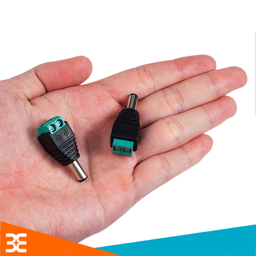 Bộ 4 chiếc Jack nối nguồn 5.5x2.1mm ( 2 cái - 2 đực )