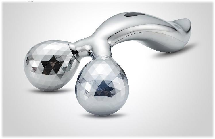 Cây Lăn Massage Mặt 3D INOX