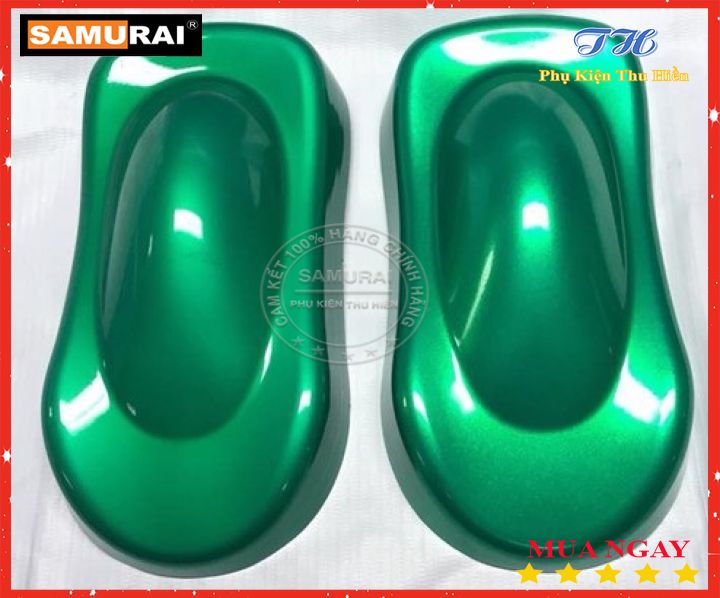 [HCM]Sơn Xịt Samurai Màu Xanh Kẹo - Mã Y017