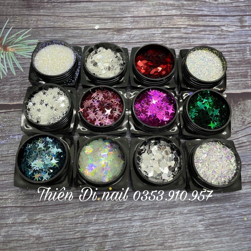 Set phụ kiện trang trí móng mix kiểu siêu xinh MOON NAIL