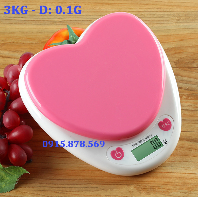 Cân tiểu ly trái tim