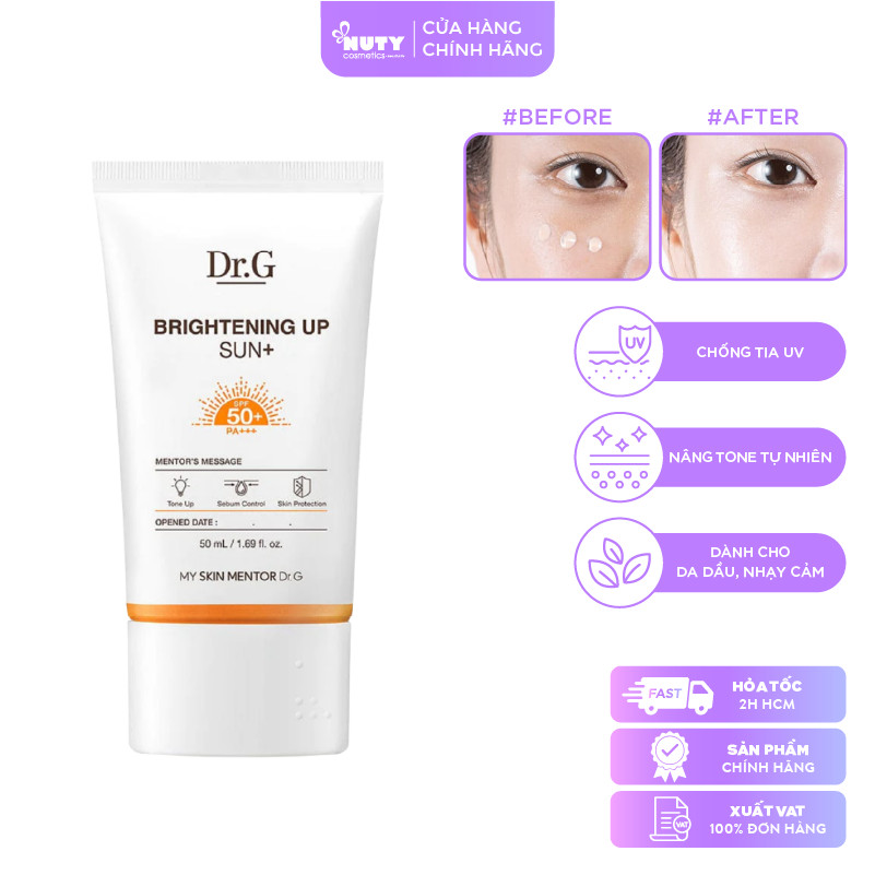 Kem chống nắng dr.g sun+ spf50+ pa++++