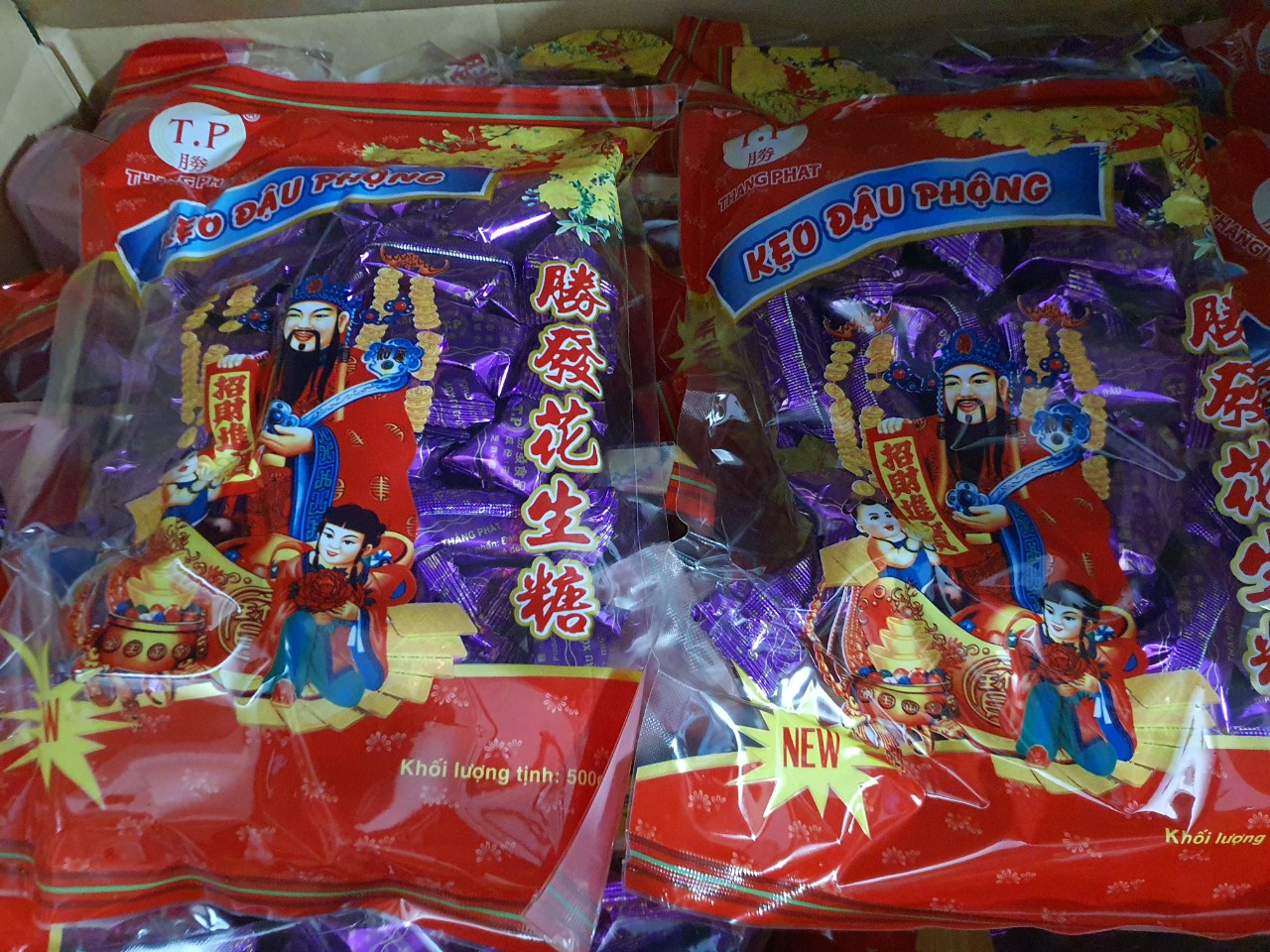 Kẹo Đậu Phộng Cafe 500G Hiệu Thắng Phát