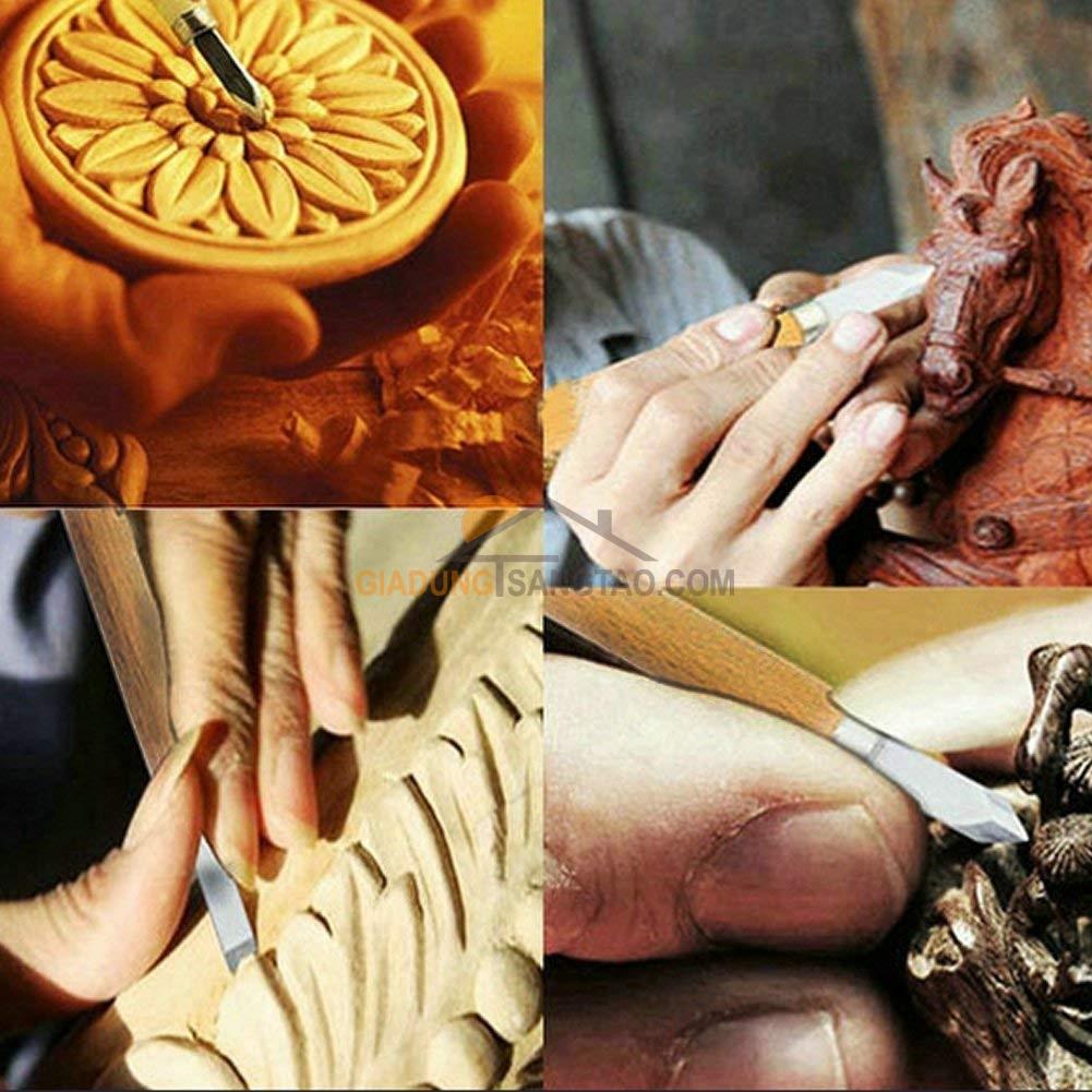 Bộ 3 dao tiện khắc trổ gỗ