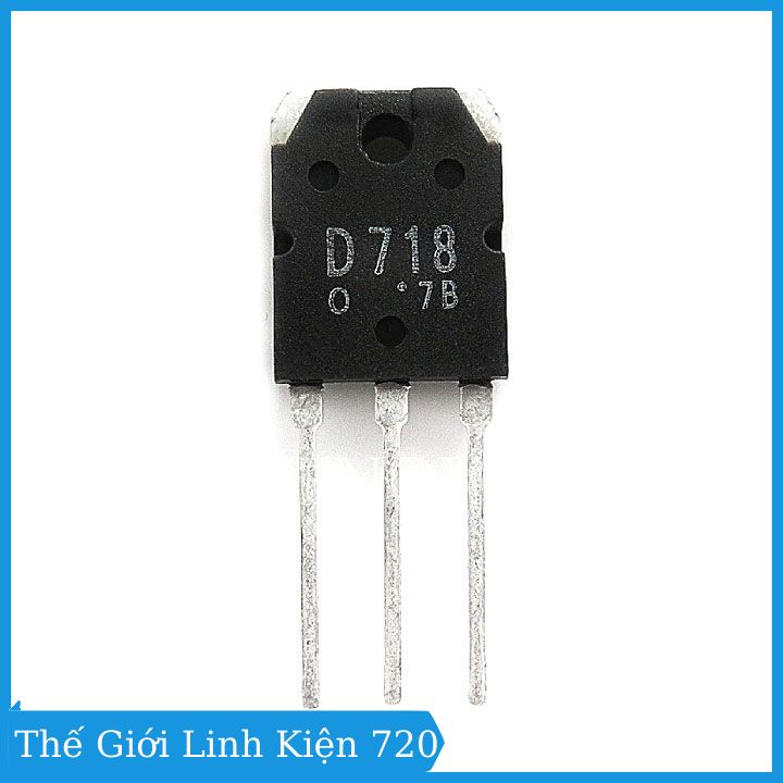 Bộ 4 con transistor D718 TO-247 TRANS NPN 8A 120V