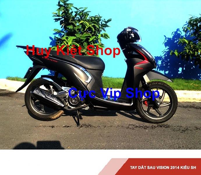 [HCM]Cảng Sau Vision 2014 - 2018 Kiểu Dáng SH300i Đen Mờ Đẳng Cấp MS2165