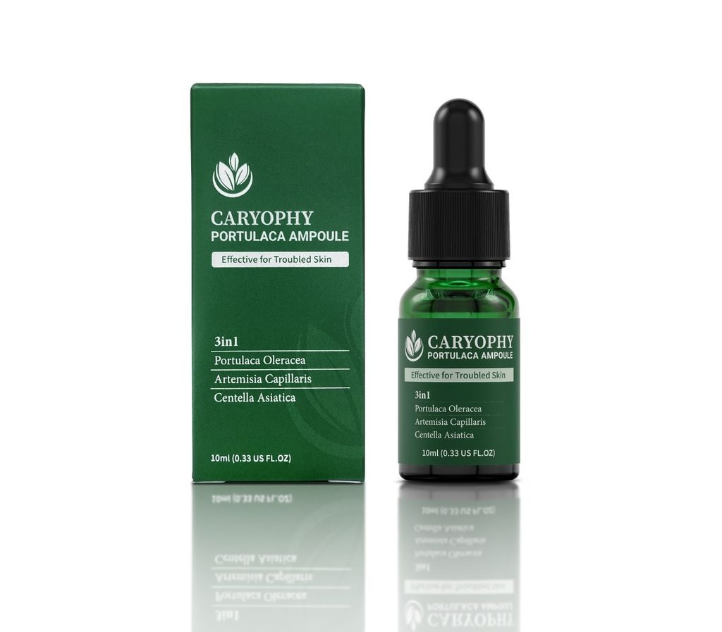 Serum giảm mụn mờ thâm Caryophy Portulaca Ampoule 10ml