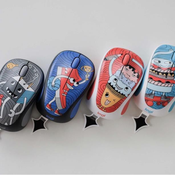 Chuột không dây Logitech M238 Doodle Collection bao giá