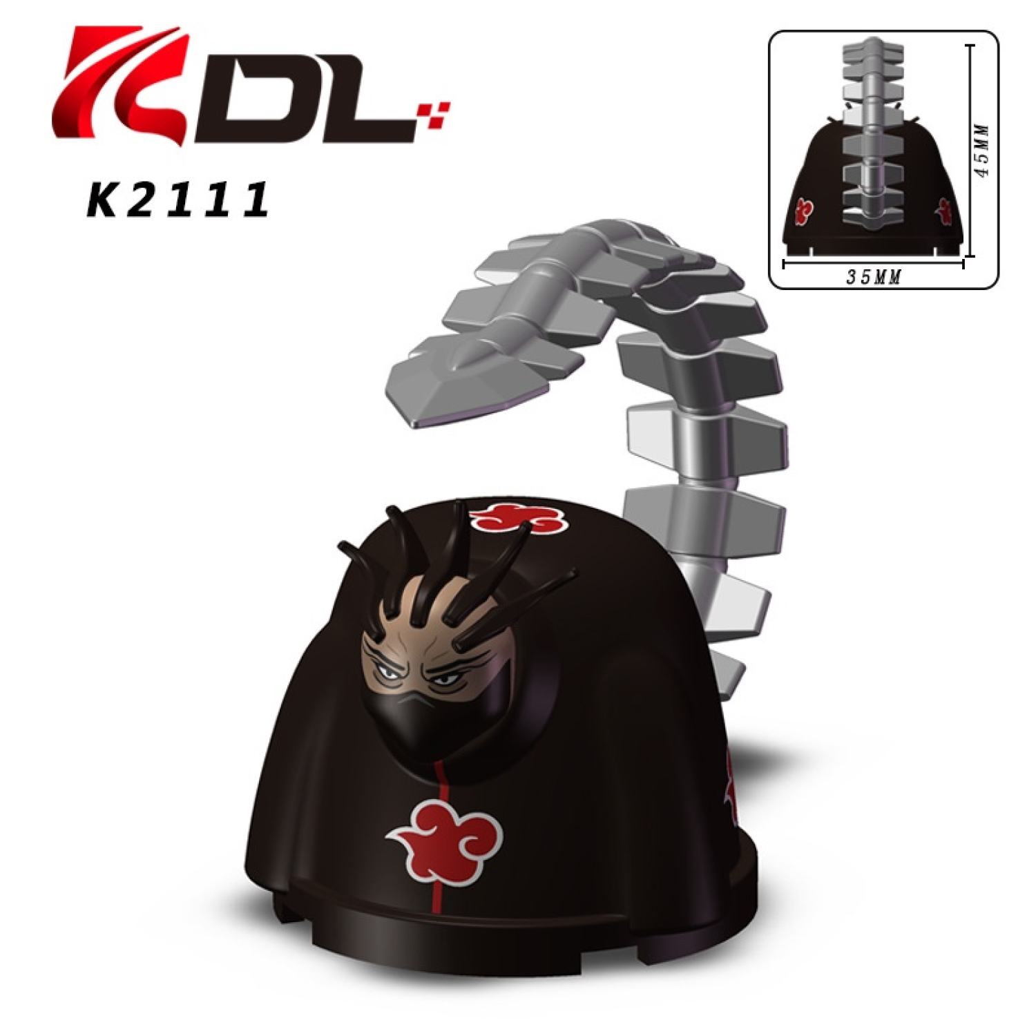 Đồ chơi lắp ráp minifigures nhân vật con rối trong phim naruto k2111 - đồ chơi lắp ráp mini