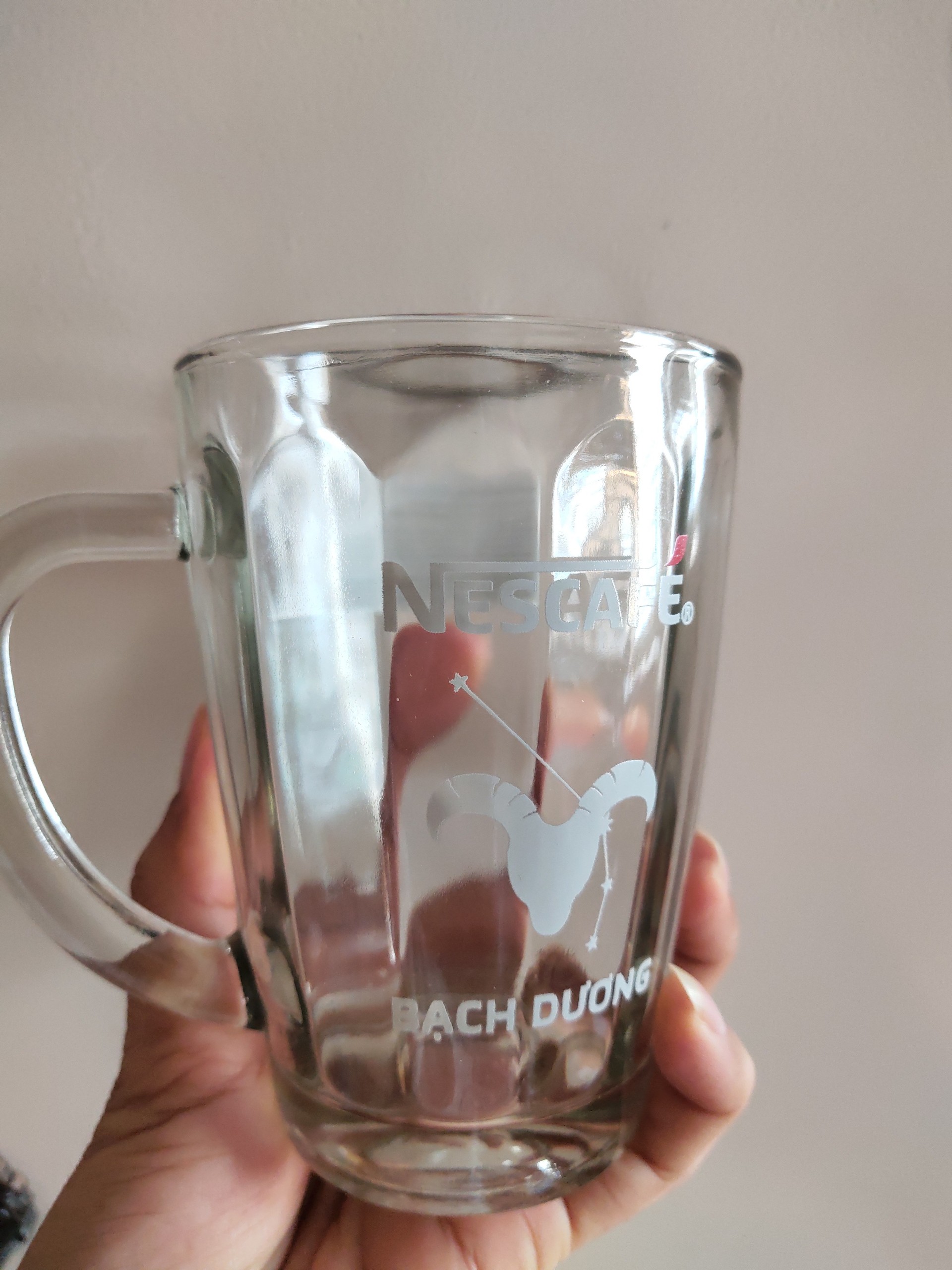 Bộ 6 ly thủy tinh có quai cầm 340ml