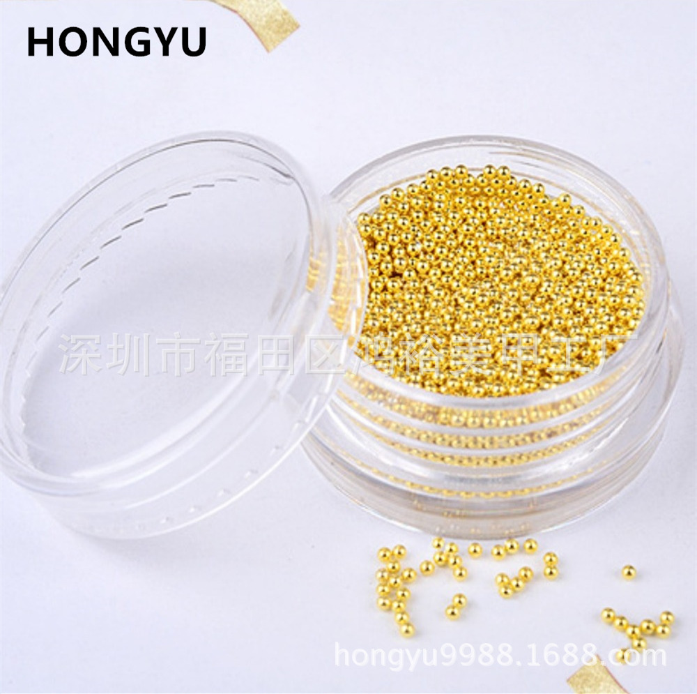 [HCM]Hủ bi kim loại size nhỏ đính móng