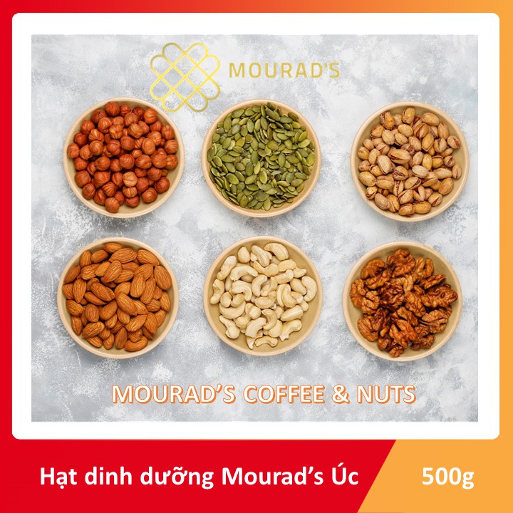 Hạt dinh dưỡng Mourads Úc 500 g (Macca)