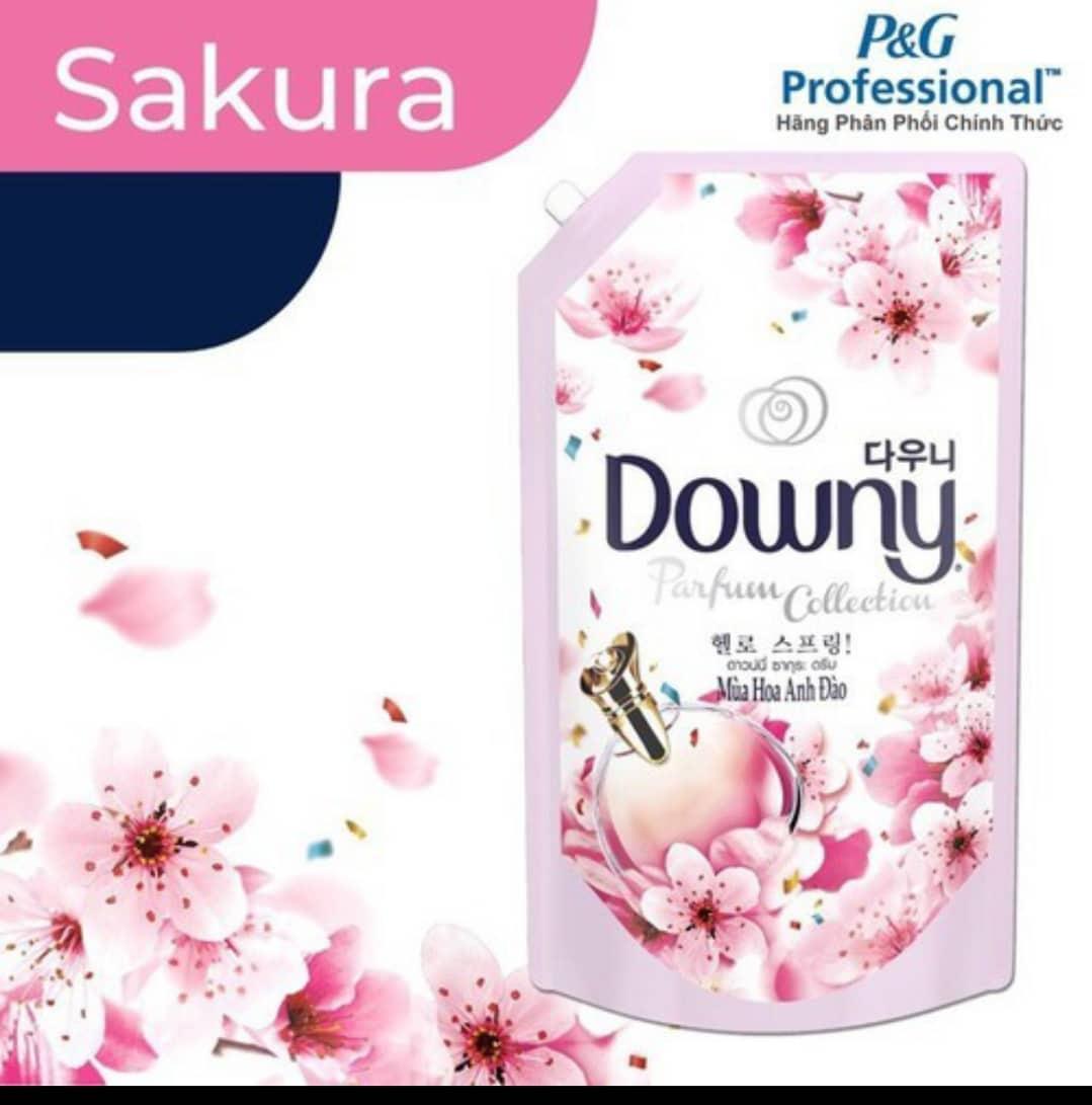[HCM]nước xả vải downy túi 1500ml anh đào