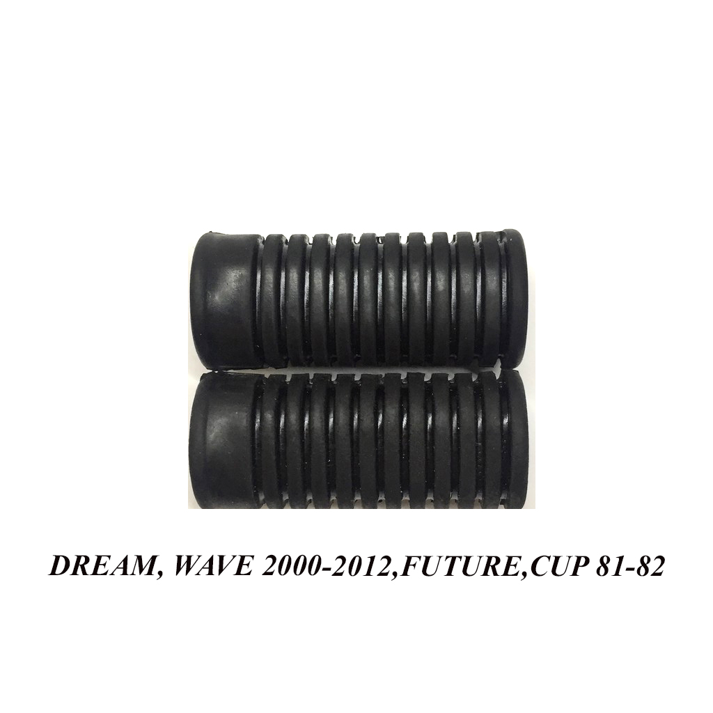 Cặp Cao Su Gác Chân Trước Xe Dream, wave, cao su gác chân thái, cặp cao su để chân trước xe máy, thay cao su gác chân