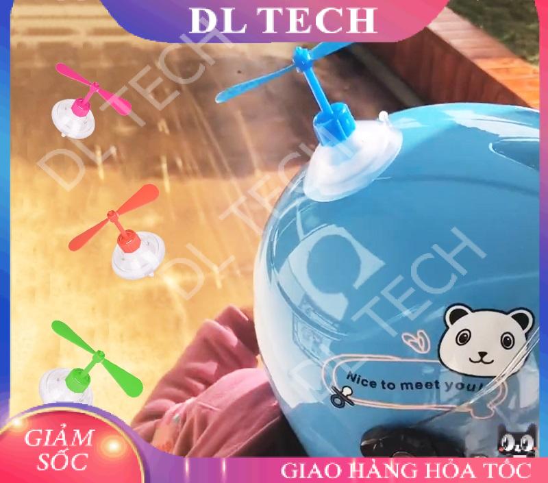 Chong Chóng Tre Gắn Mũ Bảo Hiểm DL TECH
