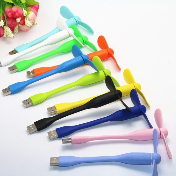 Combo đèn , quạt usb tiện lợi cắm máy tính