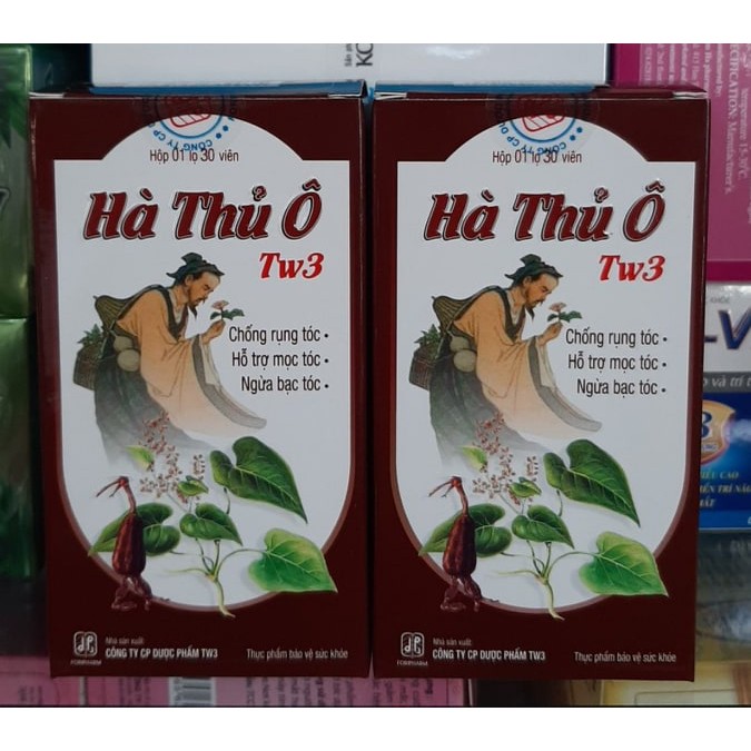 Hà thủ ô tw3 chống rụng tóc, hỗ trợ mọc tóc,ngừa tóc bạc