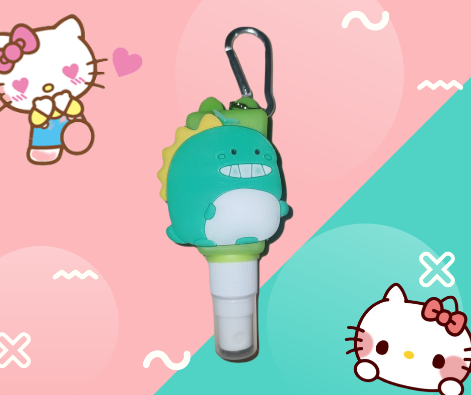 Bình Xịt Mini Có Móc Khoá Hoạt Hình Dễ Thương 30ml