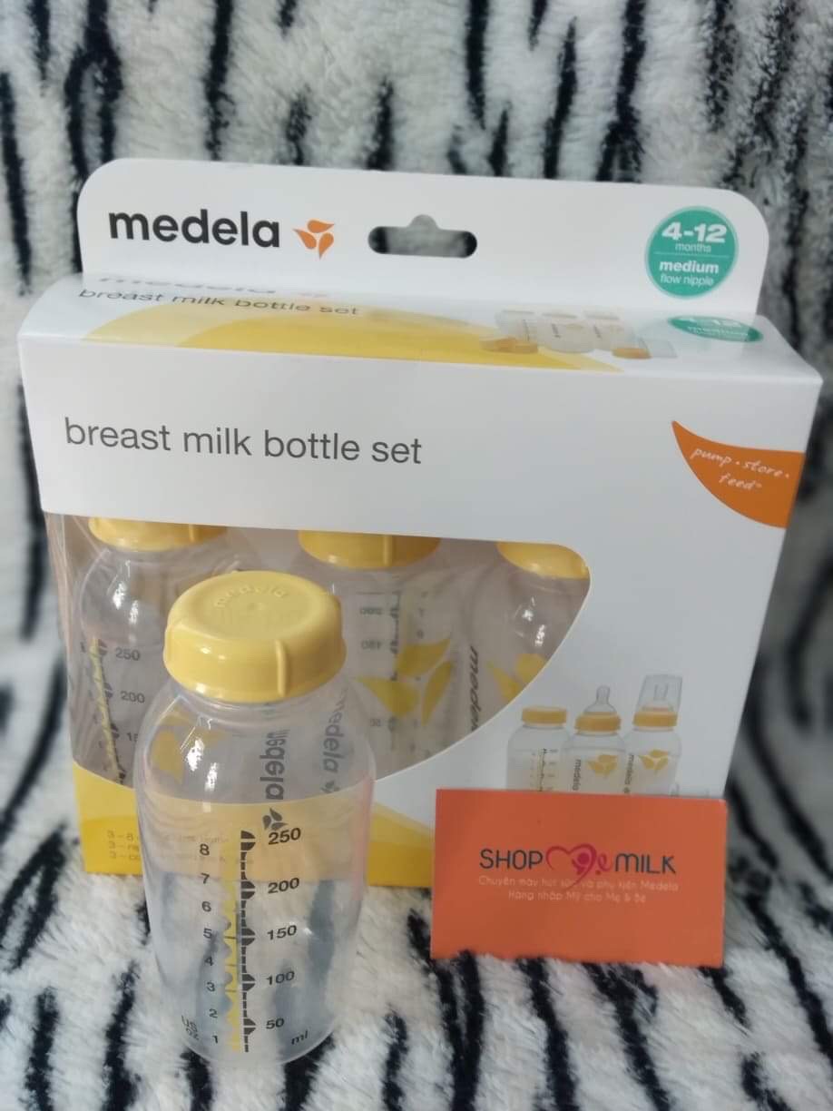 Bình trữ sữa Medela 250ml (tách lẻ)