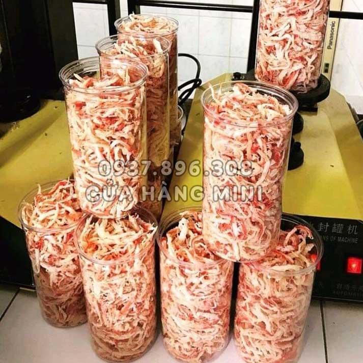 【DATE MỚI】Khô Mực Xé Sợi Hấp Nước Dừa ~250g (Sản Phẩm Như Hình)