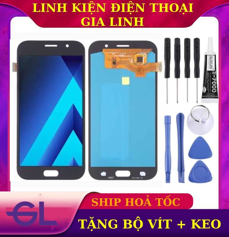Màn hình samsung galaxy a720 /a7 2017 / a720f tặng keo + bộ vít 9 món
