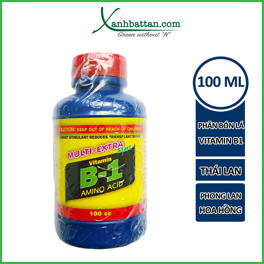 Chế Phẩm Vitamin B1 Thái Dùng Cho Hoa Lan Chai 100 ml
