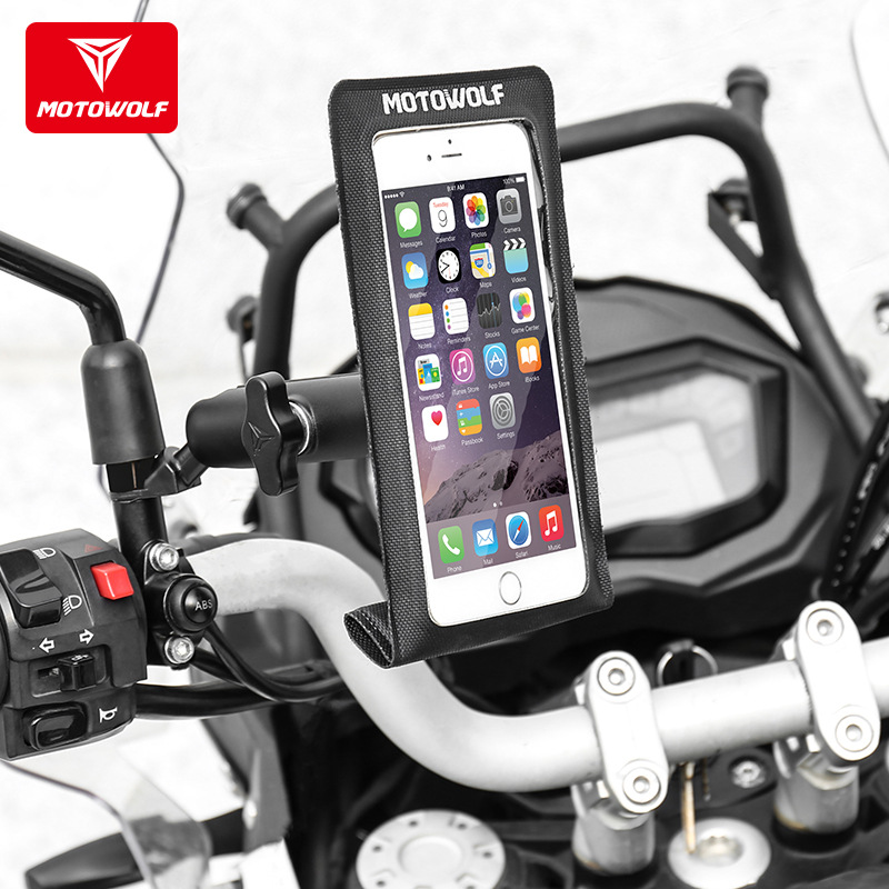 Giá đỡ điện thoại chống nước cao cấp MOTOWOLF
