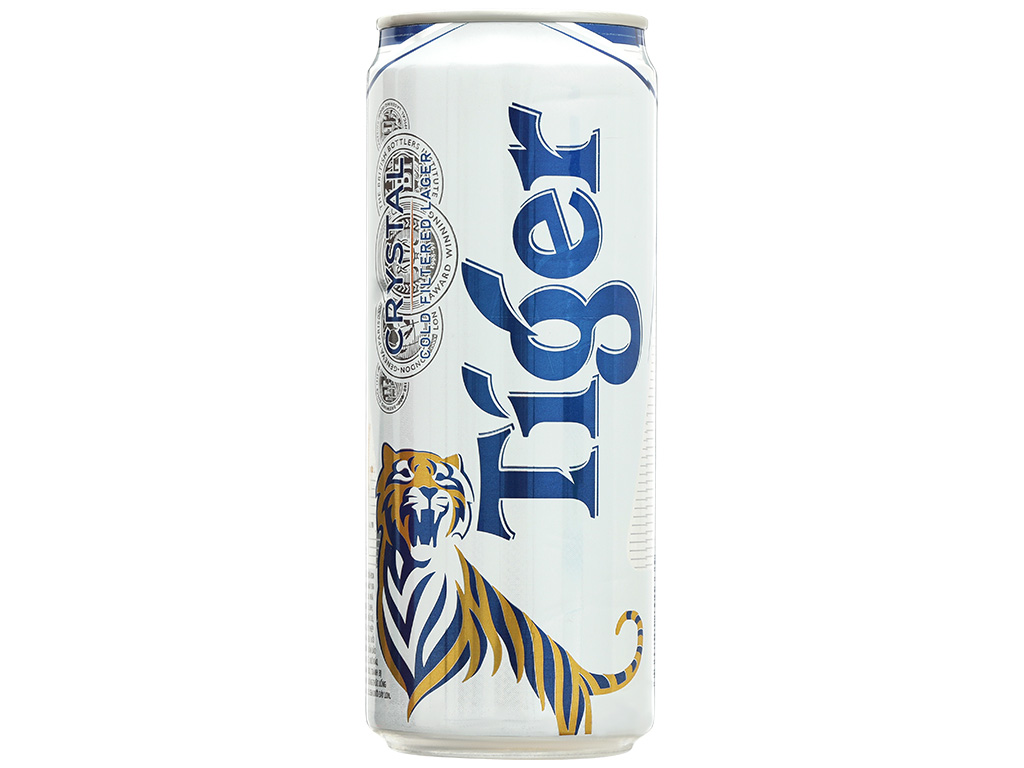 Thùng 24 lon bia Tiger Bạc 330ml