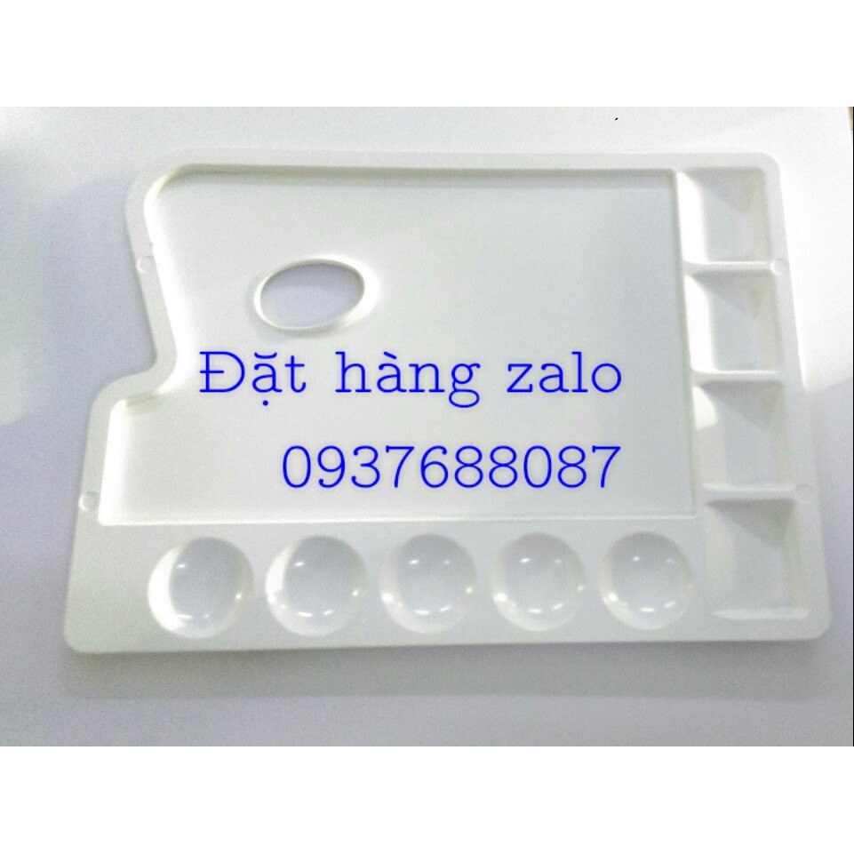 Vĩ pha màu đơn pha, Palette pha màu phẳng TTH