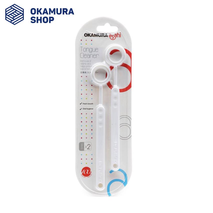 [HCM]Dụng cụ cạo lưỡi đôi Asahi