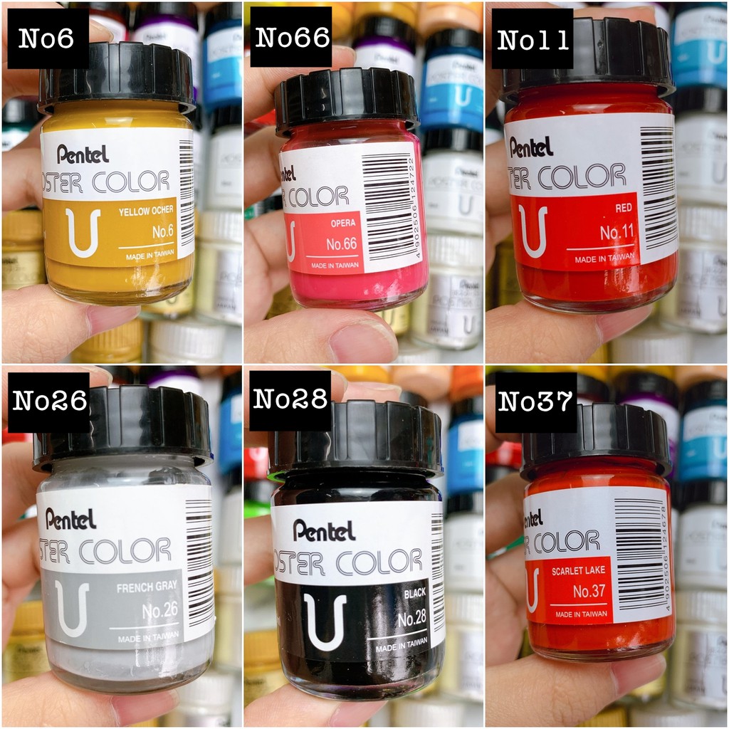 Màu Poster Pentel lọ lẻ 30ml