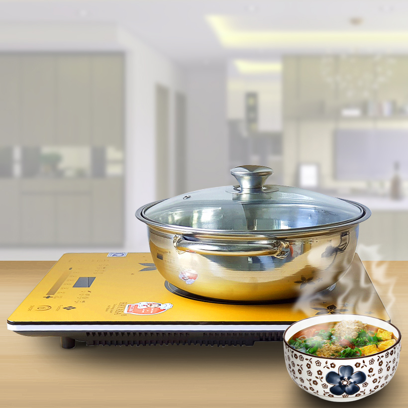 Bếp Điện Từ Hayasa Ha-790 Slim (Tặng Nồi Lẩu Inox Cao Cấp)