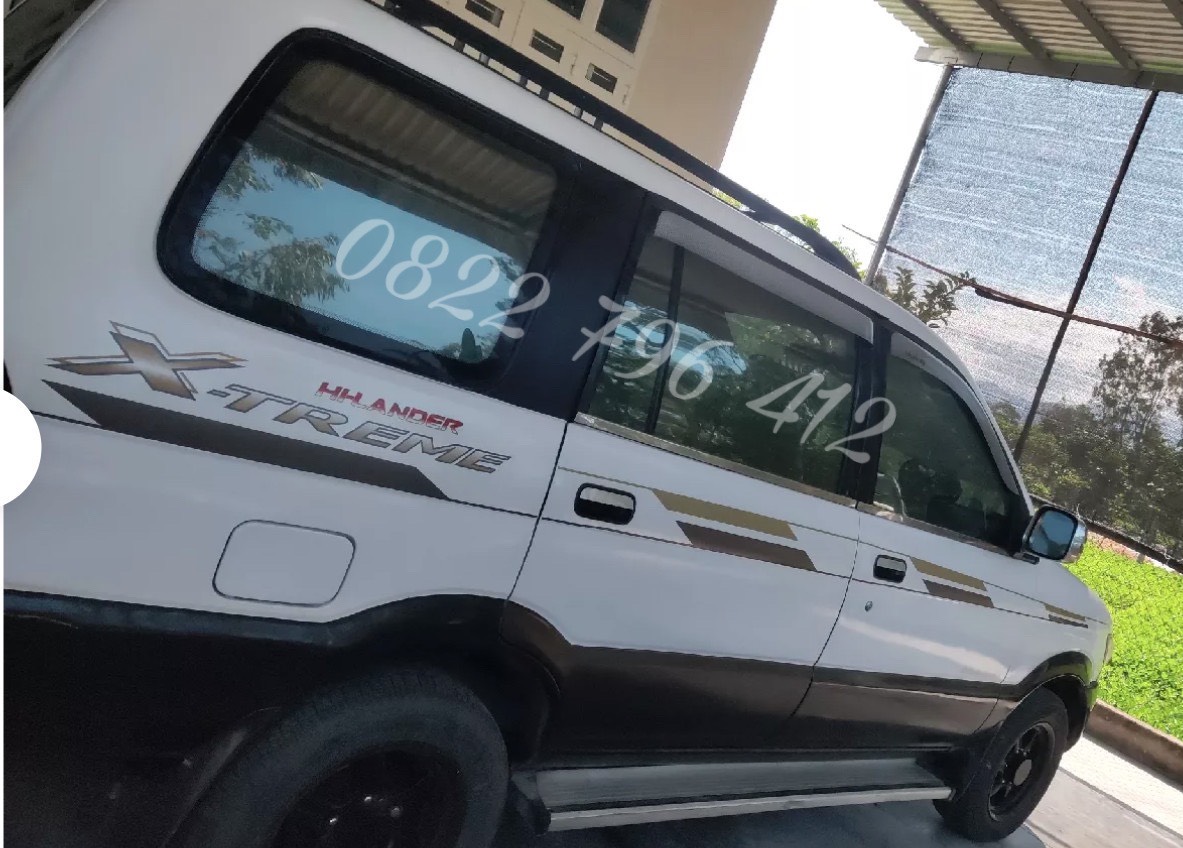 Tem dán sườn xe Isuzu Hi-Lander. Tem dán xe hilander xtreme
