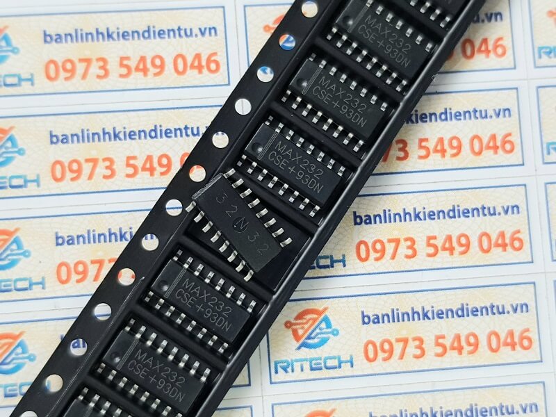 Combo 3 chiếc max232cse, max232 sop-16
