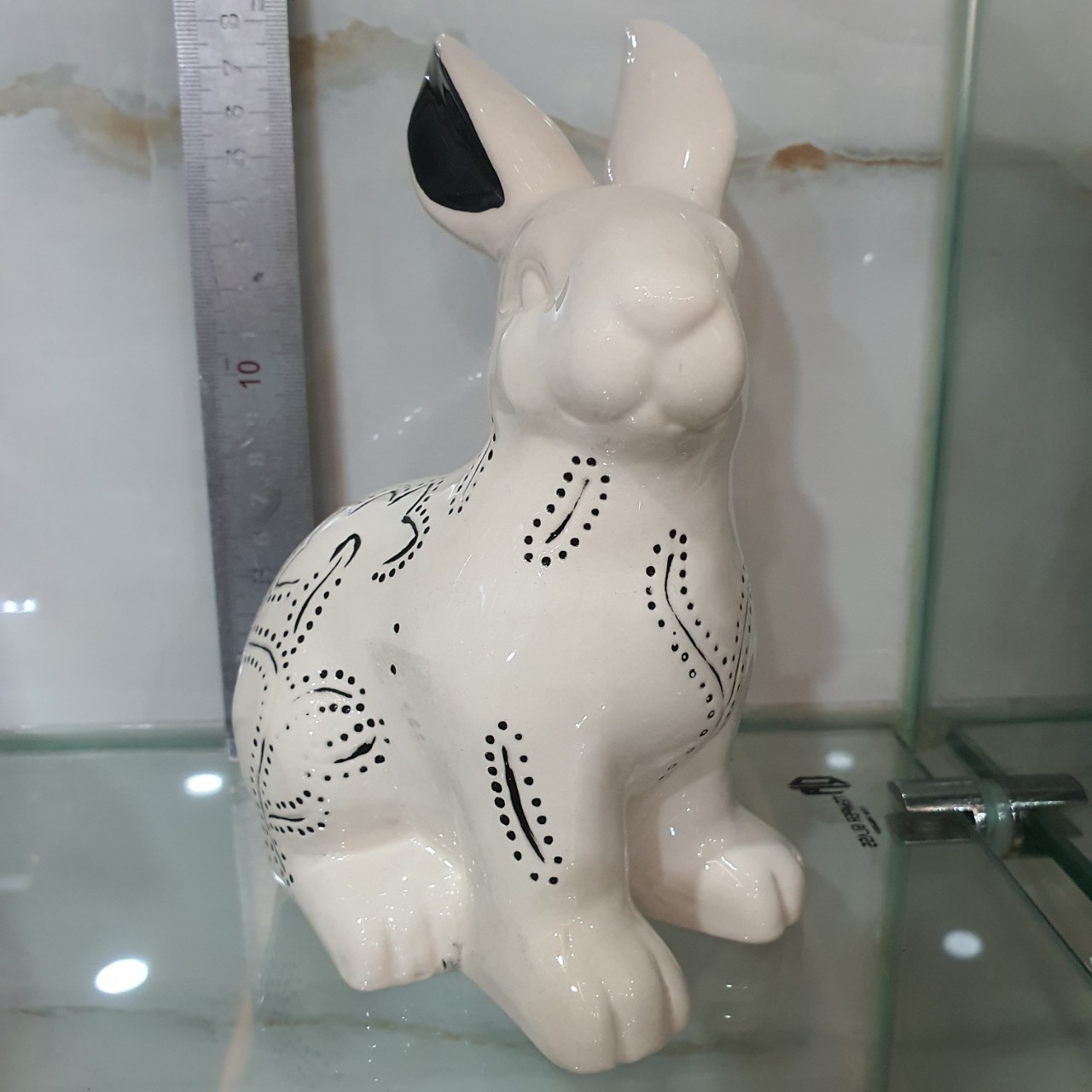Tượng trang trí Chú Thỏ ĐÁNG YÊU - Ceramic Rabbit Figurines