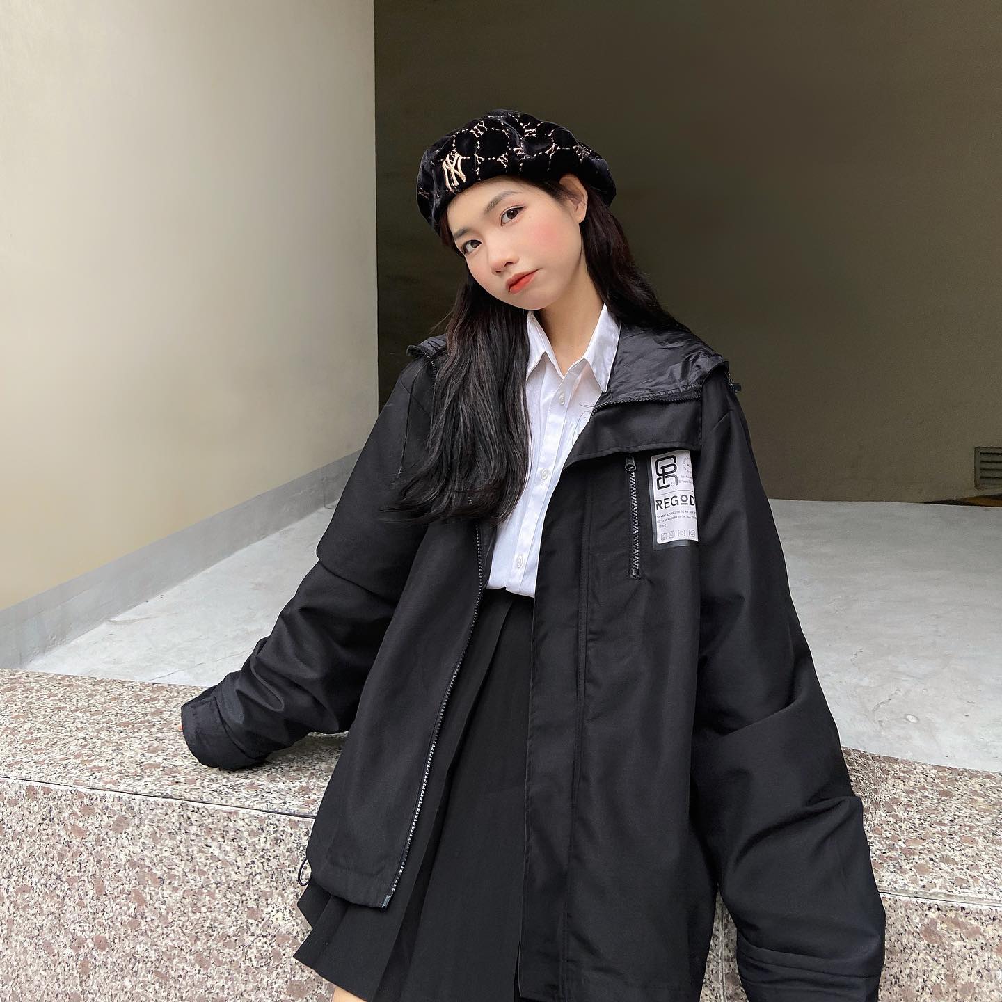 [HCM]Áo Khoác Dù ( REGODS JACKET EMOJI )