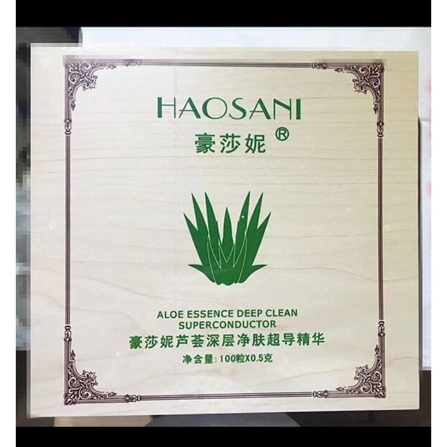Thải chì haosani, viên thải chì thải độc tố da