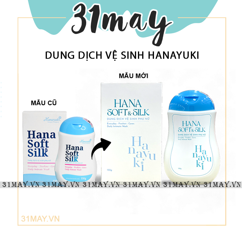Dung Dịch Vệ Sinh Hana Soft Silk Hanayuki Chính Hãng