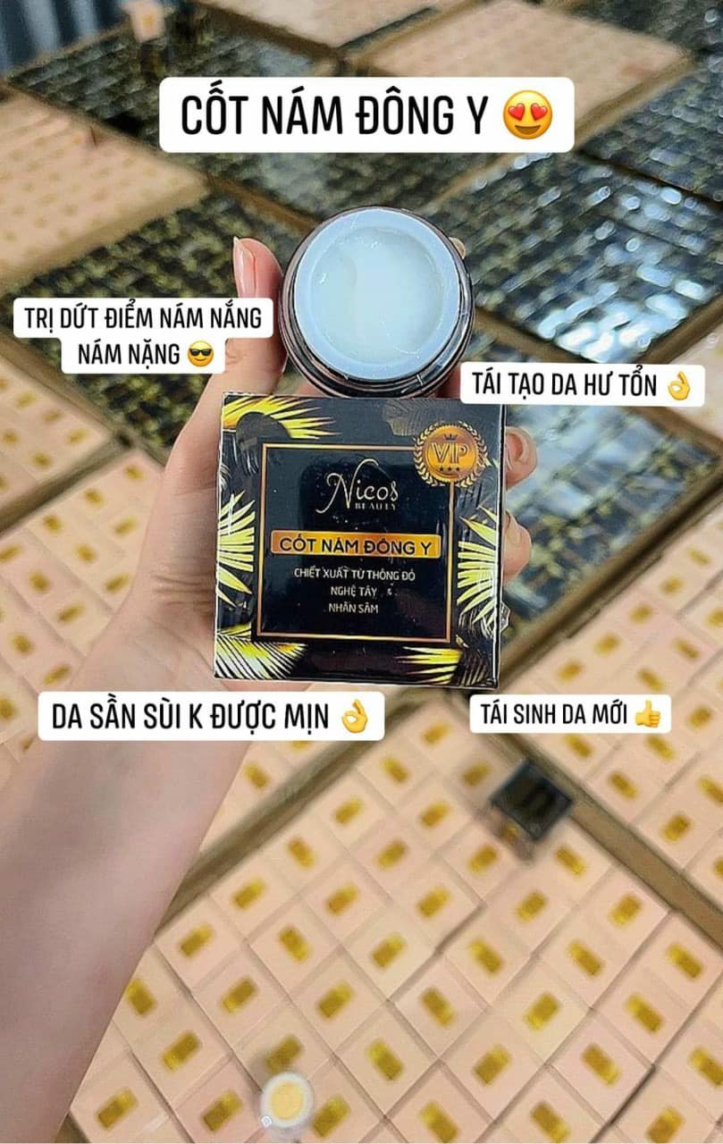 Kem Face Cốt Trắng Nicos ĐÔNG Y