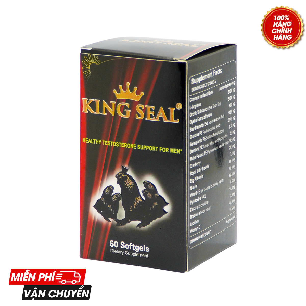 King Seal - Tăng cường sinh lý nam